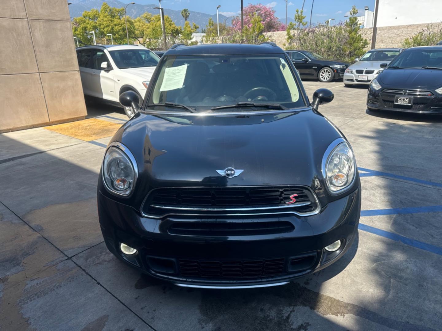 2015 Black /Black Mini Countryman S (WMWZC3C54FW) with an 1.6L L4 DOHC 16V TURBO engine, Automatic transmission, located at 30 S. Berkeley Avenue, Pasadena, CA, 91107, (626) 248-7567, 34.145447, -118.109398 - Photo#8